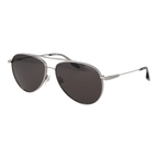 Trussardi Aviator sunglasses, Stainless steel frame, Trussardi Sunglasses TSM3015 02A 62 – Burghley & Co (Image 1)