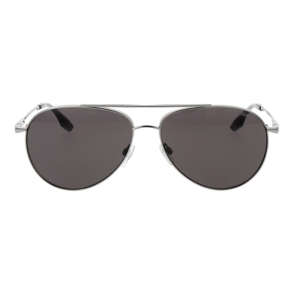Trussardi Aviator sunglasses, Stainless steel frame, Trussardi Sunglasses TSM3015 02A 62 – Burghley & Co (Image 2)