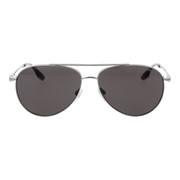 Trussardi Aviator sunglasses, Stainless steel frame, Trussardi Sunglasses TSM3015 02A 62 – Burghley & Co (Image 2)