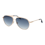 Trussardi Aviator sunglasses, Stainless steel frame, Trussardi Sunglasses TSM3015 04A 62 – Burghley & Co (Image 1)