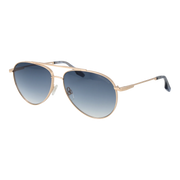 Trussardi Aviator sunglasses, Stainless steel frame, Trussardi Sunglasses TSM3015 04A 62 – Burghley & Co (Image 1)