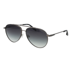 Trussardi Aviator sunglasses, Stainless steel frame, Trussardi Sunglasses TSM3015 02B 62 – Burghley & Co (Image 1)