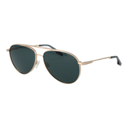 Trussardi Aviator sunglasses, Stainless steel frame, Trussardi Sunglasses TSM3015 04B 62 – Burghley & Co (Image 1)