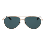 Trussardi Aviator sunglasses, Stainless steel frame, Trussardi Sunglasses TSM3015 04B 62 – Burghley & Co (Image 2)