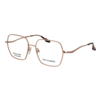 Trussardi Square glasses in  and , Stainless steel frame, Trussardi Optical Frames TSW1038 05A 56 – Burghley & Co (Image 1)