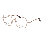 Trussardi Square glasses in  and , Stainless steel frame, Trussardi Optical Frames TSW1038 05A 56 – Burghley & Co (Image 1)