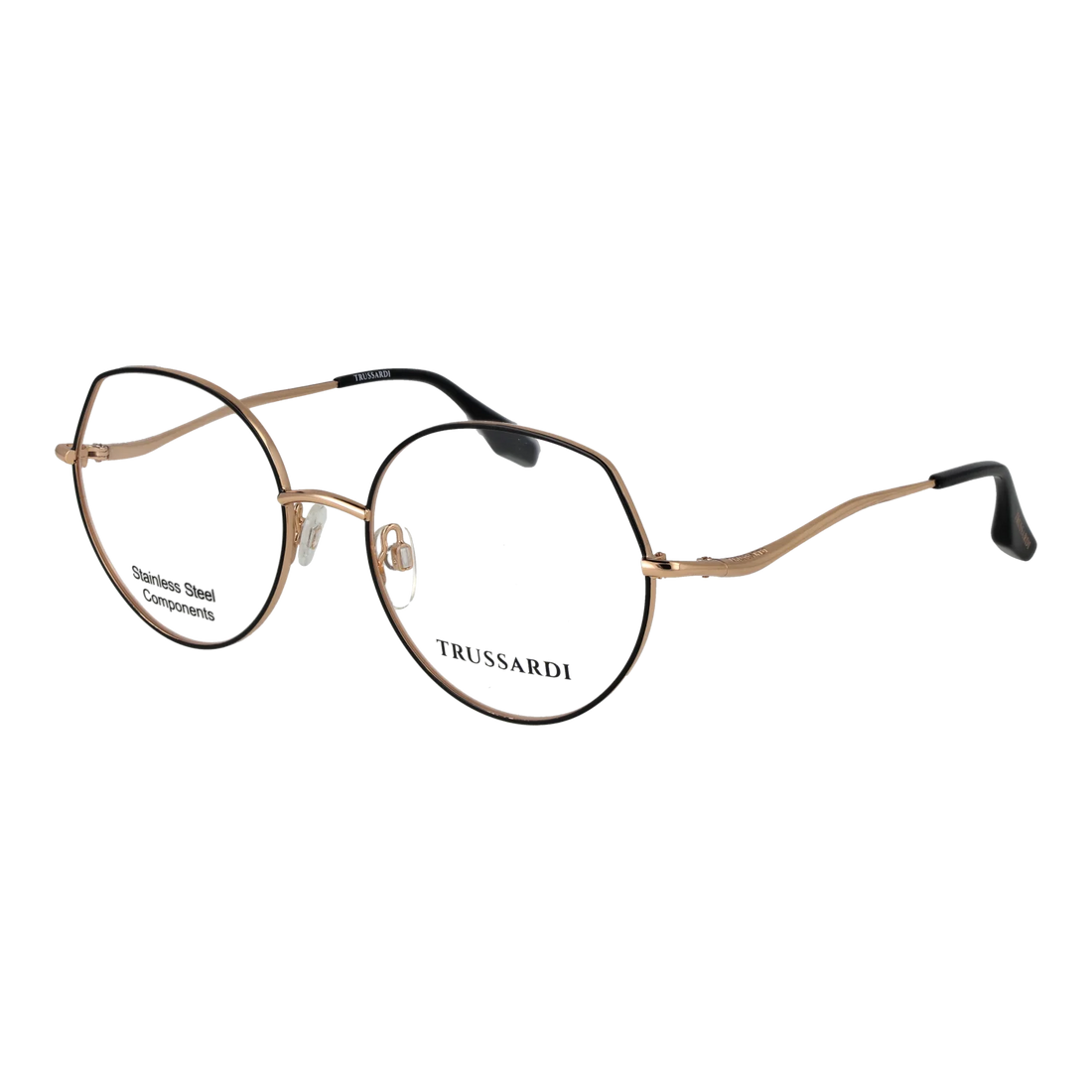 Trussardi glasses, Trussardi Optical Frames TSW1039 09A 54 – Burghley & Co (Image 1)