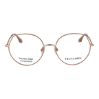 Trussardi Round glasses, Stainless steel frame, Trussardi Optical Frames TSW1039 01A 54 – Burghley & Co (Image 2)