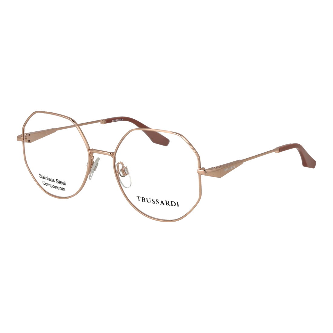 Trussardi glasses, Trussardi Optical Frames TSW1042 05A 53 – Burghley & Co (Image 1)