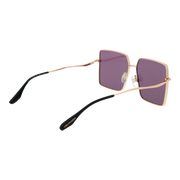 Trussardi Square sunglasses, Stainless steel frame, Trussardi Sunglasses TSW3010 04A 59 – Burghley & Co (Image 3)