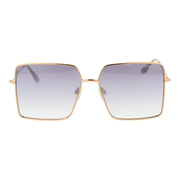 Trussardi Square sunglasses, Stainless steel frame, Trussardi Sunglasses TSW3010 04B 59 – Burghley & Co (Image 2)