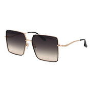 Trussardi Square sunglasses, Stainless steel frame, Trussardi Sunglasses TSW3010 09A 59 – Burghley & Co (Image 1)