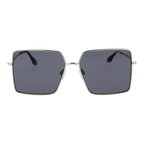 Trussardi Square sunglasses, Stainless steel frame, Trussardi Sunglasses TSW3010 03A 59 – Burghley & Co (Image 2)