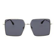 Trussardi Square sunglasses, Stainless steel frame, Trussardi Sunglasses TSW3010 03A 59 – Burghley & Co (Image 2)