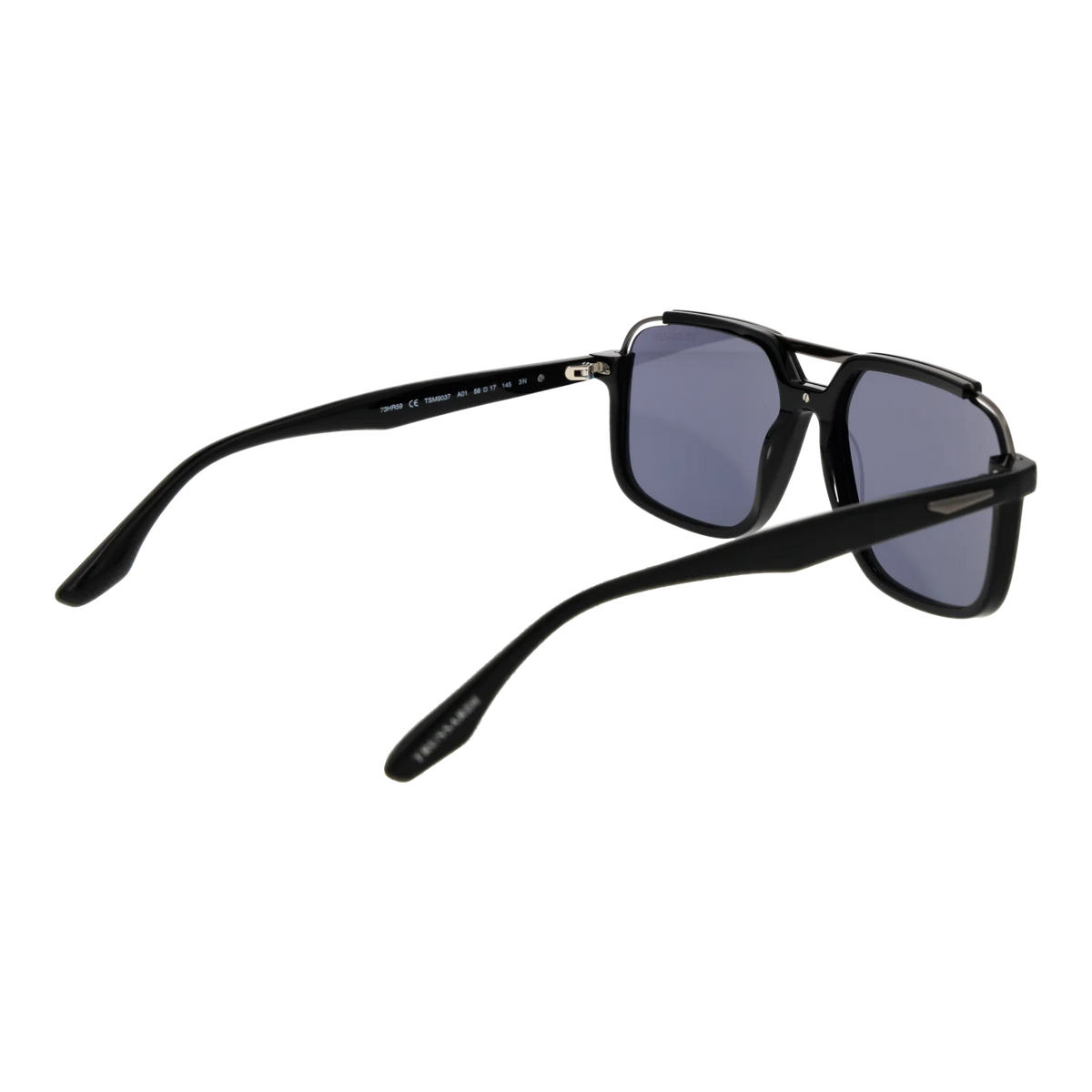 Trussardi Square sunglasses, Acetate frame, Trussardi Sunglasses TSM9037 58A01 – Burghley & Co (Image 3)
