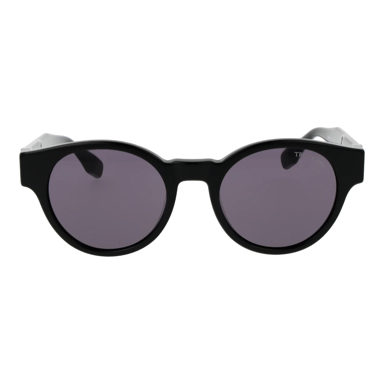Trussardi Round sunglasses, Acetate frame, Trussardi Sunglasses TSM9027 A01 52 – Burghley & Co (Image 2)