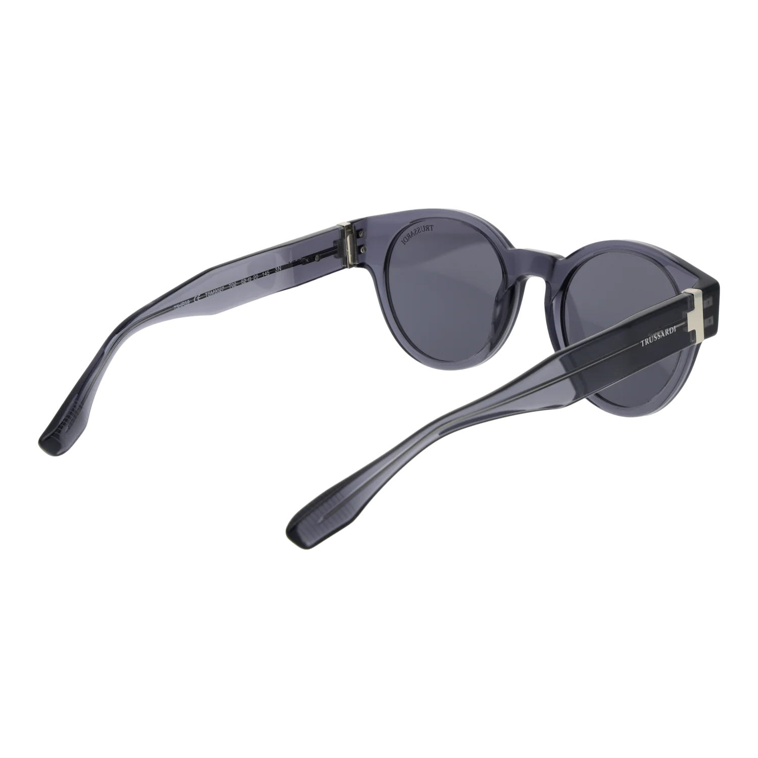 Trussardi Round sunglasses, Acetate frame, Trussardi Sunglasses TSM9027 T02 52 – Burghley & Co (Image 3)