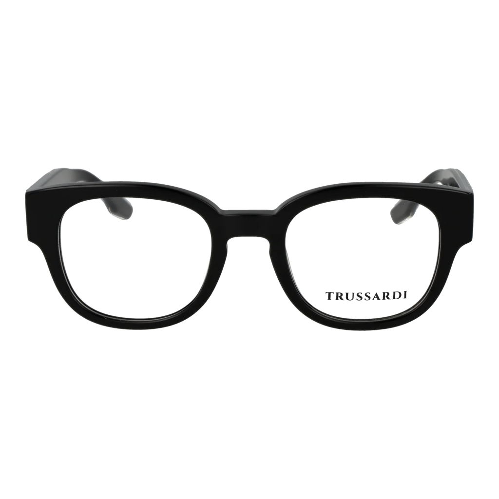 Trussardi glasses, Acetate frame, Trussardi Optical Frames TSU6042 A01 50 – Burghley & Co (Image 2)