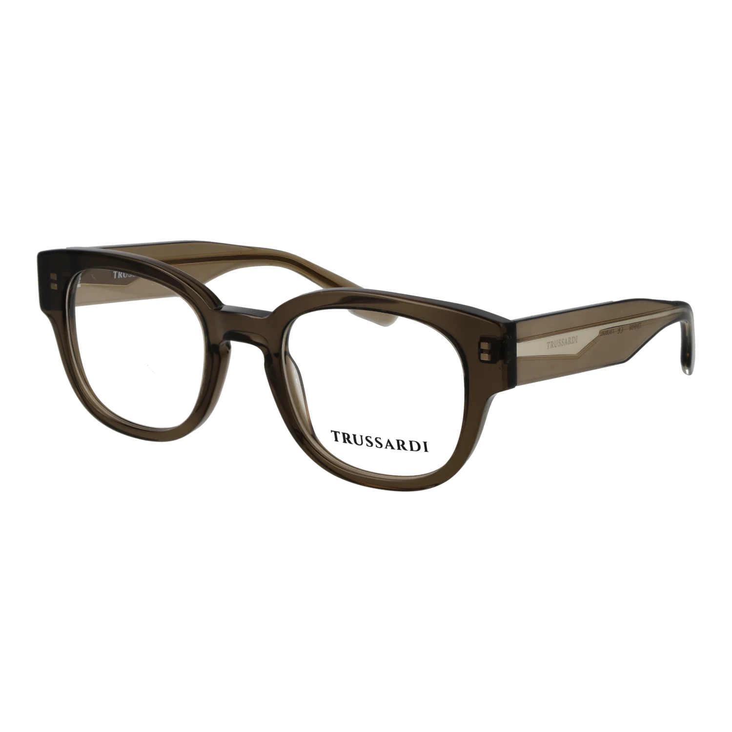 Trussardi glasses, Acetate frame, Trussardi Optical Frames TSU6042 T01 50 – Burghley & Co (Image 1)