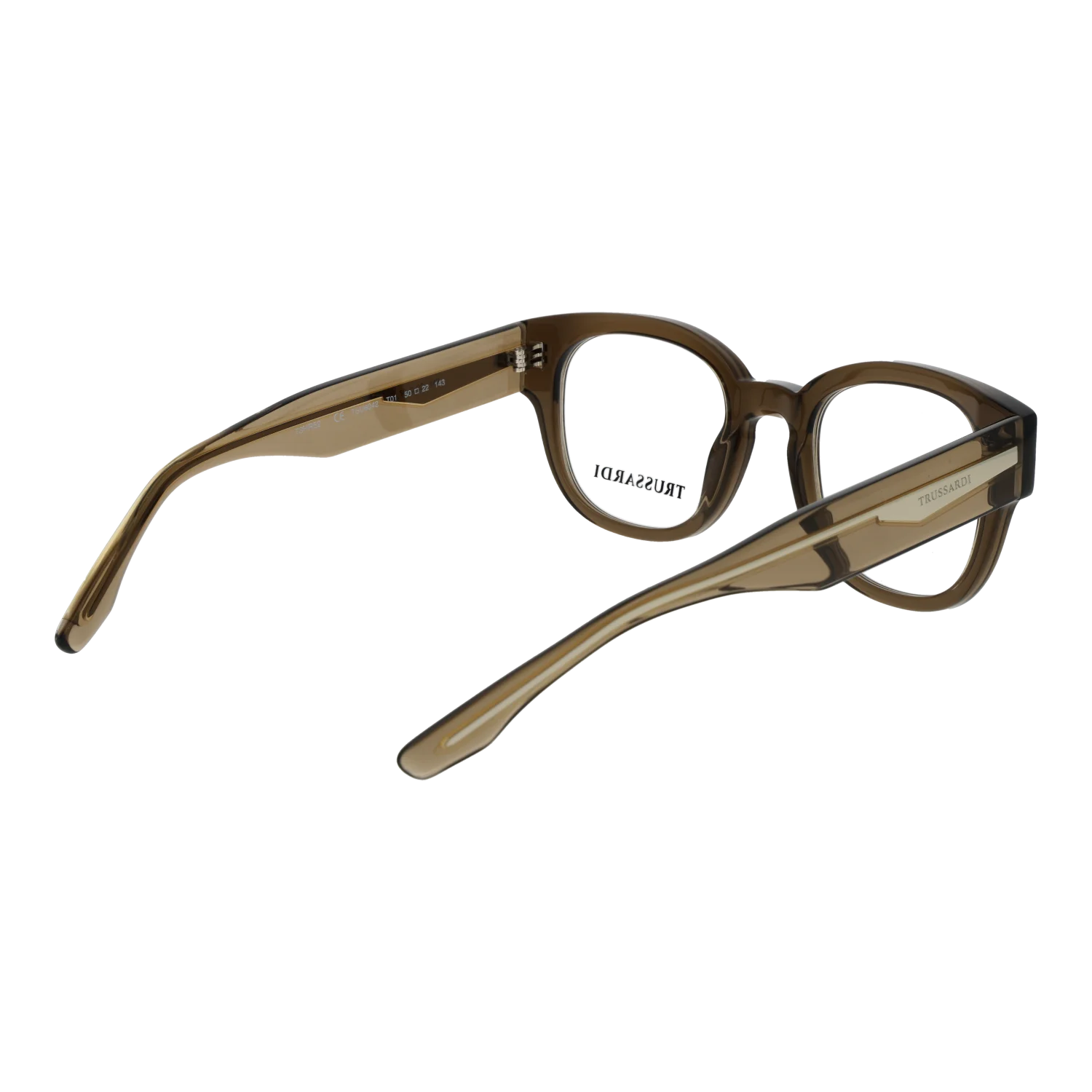 Trussardi glasses, Acetate frame, Trussardi Optical Frames TSU6042 T01 50 – Burghley & Co (Image 3)