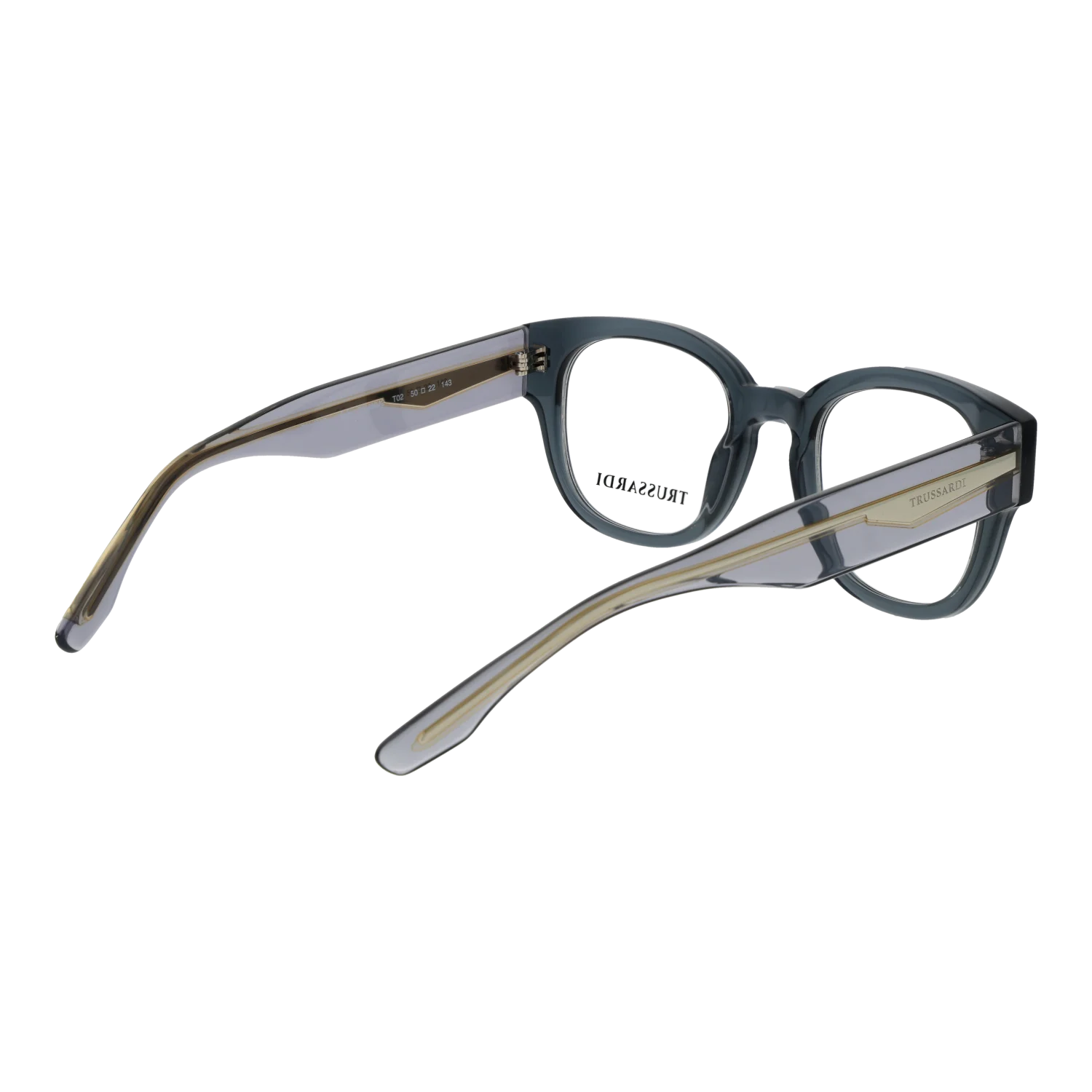 Trussardi glasses, Trussardi Optical Frames TSU6042 T02 50 – Burghley & Co (Image 3)
