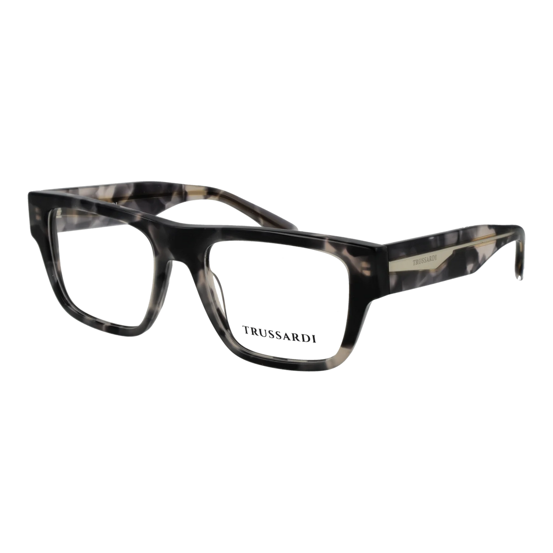 Trussardi Square glasses, Acetate frame, Trussardi Optical Frames TSU6043 G21 52 – Burghley & Co (Image 1)