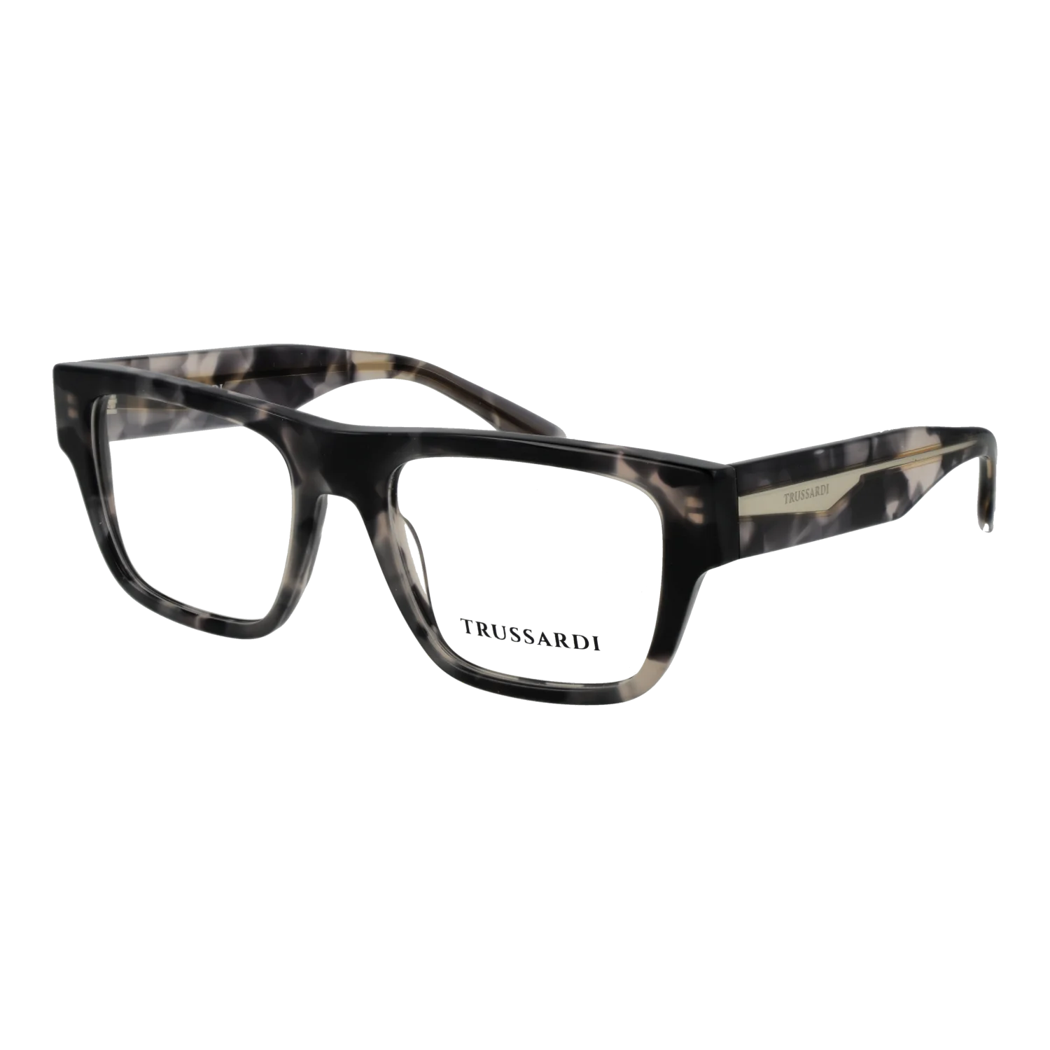 Trussardi Square glasses, Acetate frame, Trussardi Optical Frames TSU6043 G21 52 – Burghley & Co (Image 1)
