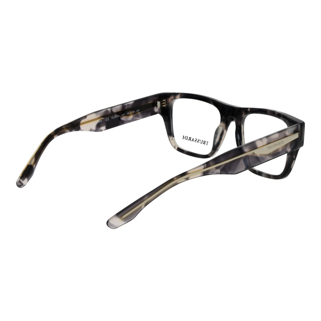 Trussardi Square glasses, Acetate frame, Trussardi Optical Frames TSU6043 G21 52 – Burghley & Co (Image 3)