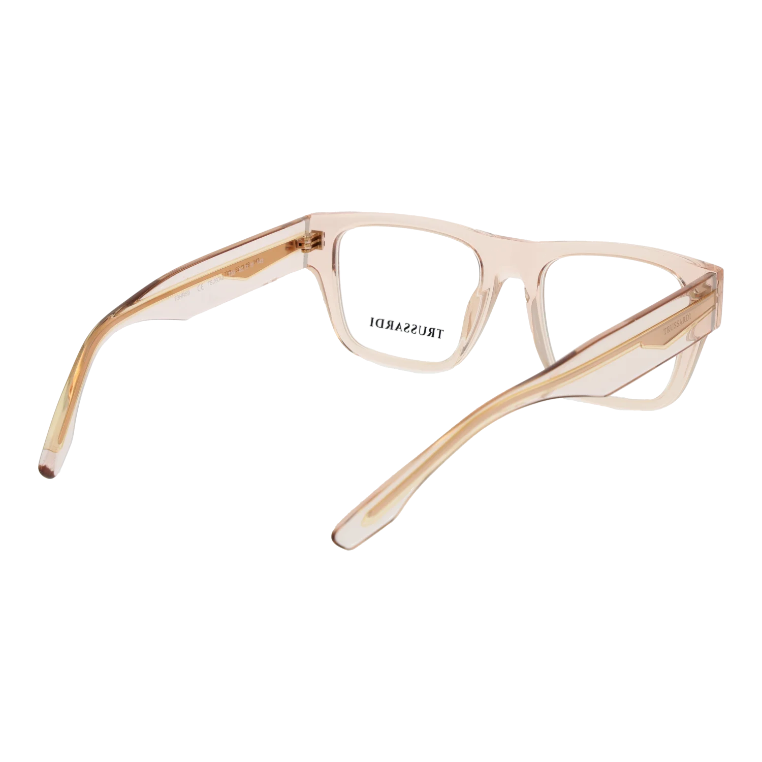 Trussardi Square glasses, Acetate frame, Trussardi Optical Frames TSU6043 T03 52 – Burghley & Co (Image 3)