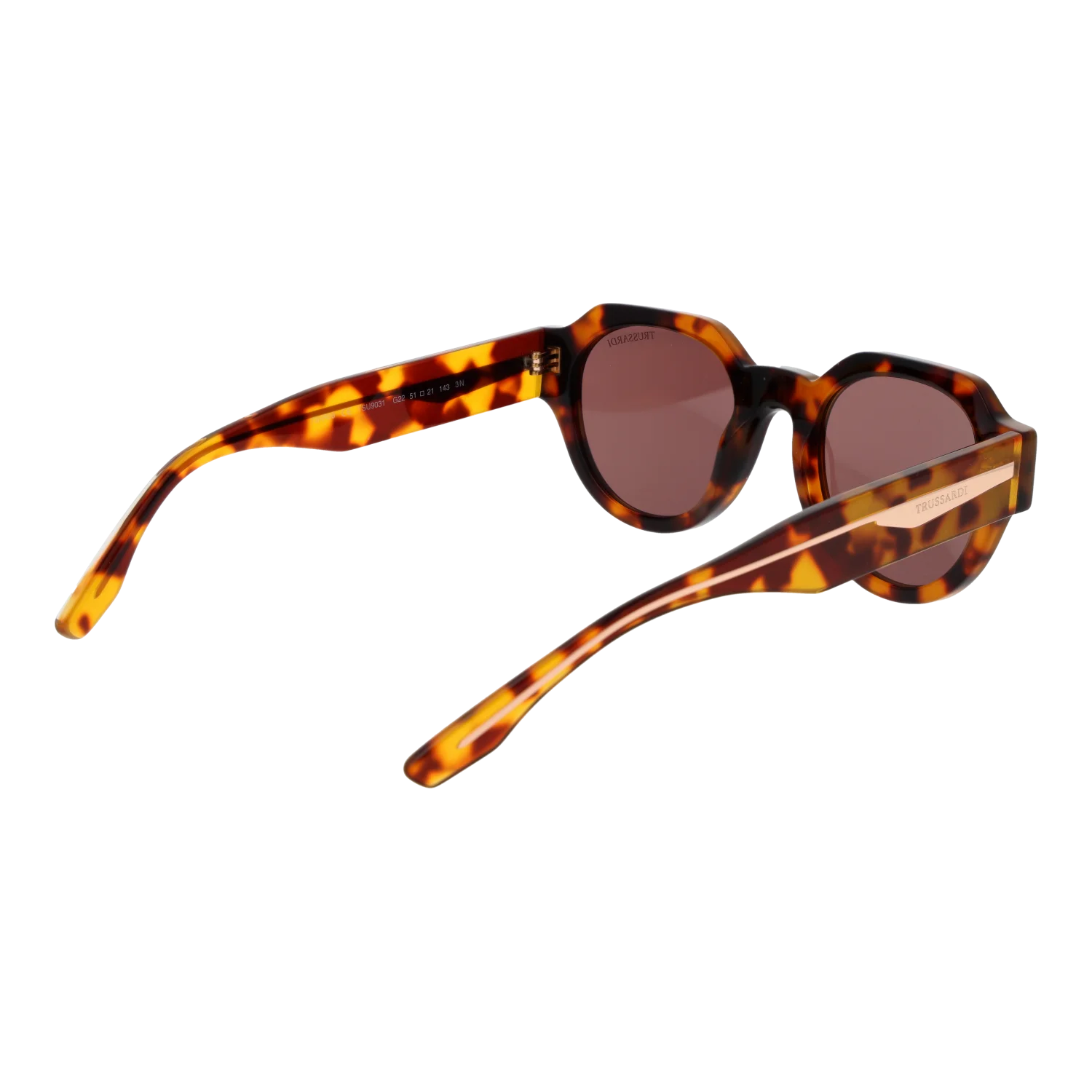 Trussardi sunglasses, Acetate frame, Trussardi Sunglasses TSU9031 G22 51 – Burghley & Co (Image 3)