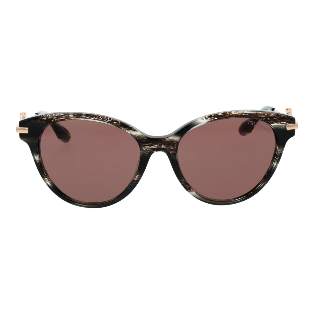 Trussardi sunglasses, Acetate frame, Trussardi Sunglasses TSW9025 E01 55 – Burghley & Co (Image 2)