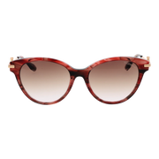 Trussardi Round sunglasses, Acetate frame, Trussardi Sunglasses TSW9025 E03 55 – Burghley & Co (Image 2)
