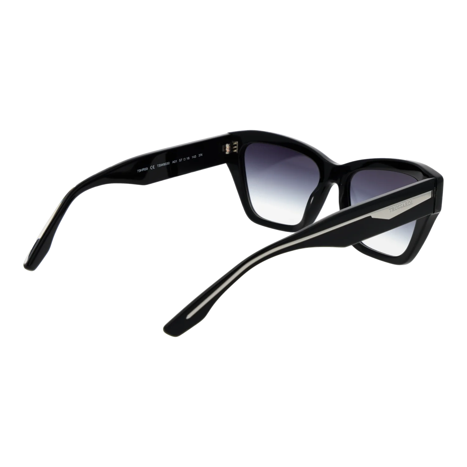 Trussardi sunglasses, Trussardi Sunglasses TSW9030 A01 57 – Burghley & Co (Image 3)