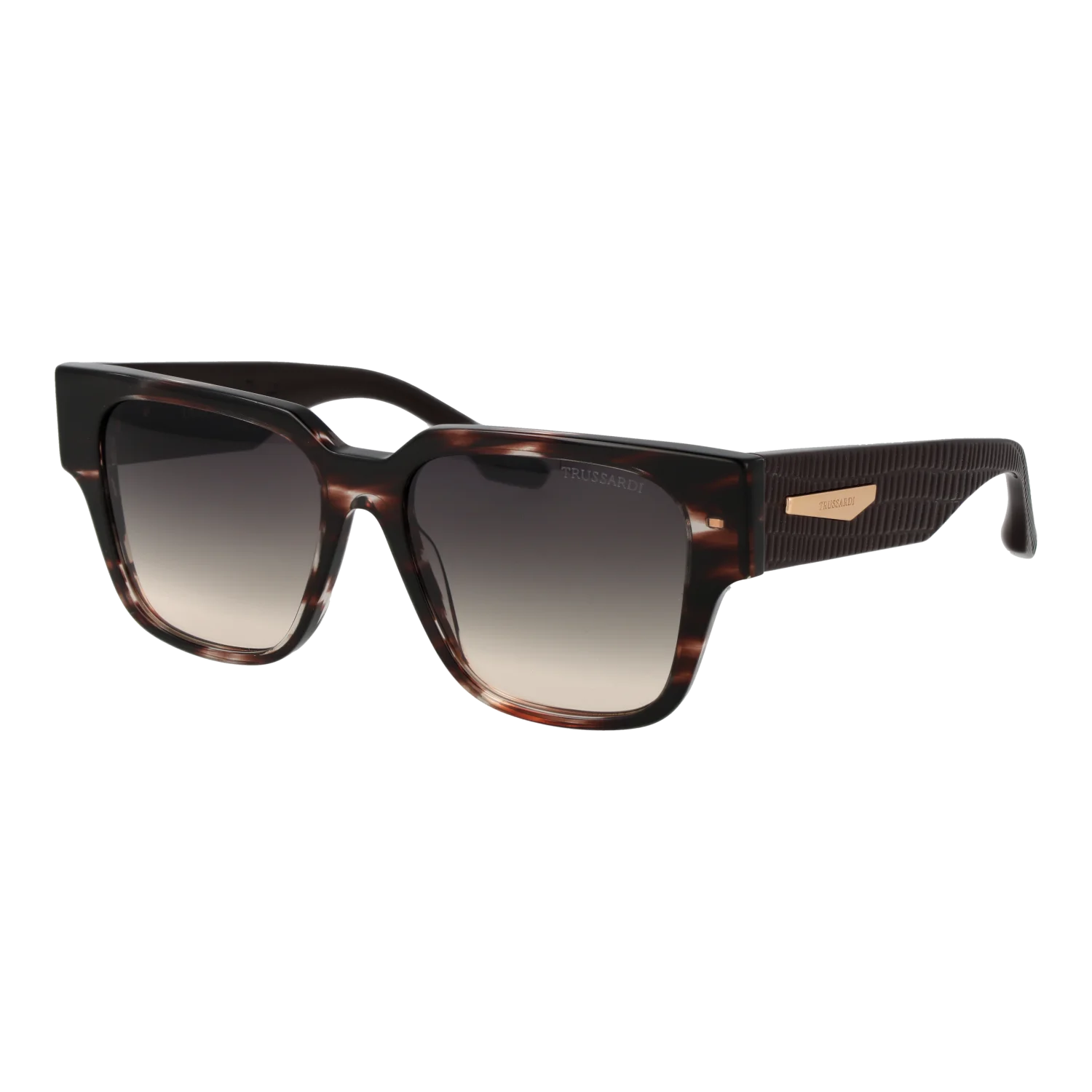 Trussardi Square sunglasses, Acetate frame, Trussardi Sunglasses TSW9033 E01 54 – Burghley & Co (Image 1)