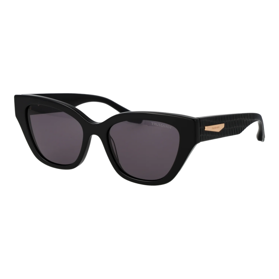 Trussardi Cat-eye sunglasses, Acetate frame, Trussardi Sunglasses TSW9034 A01 54 – Burghley & Co (Image 1)