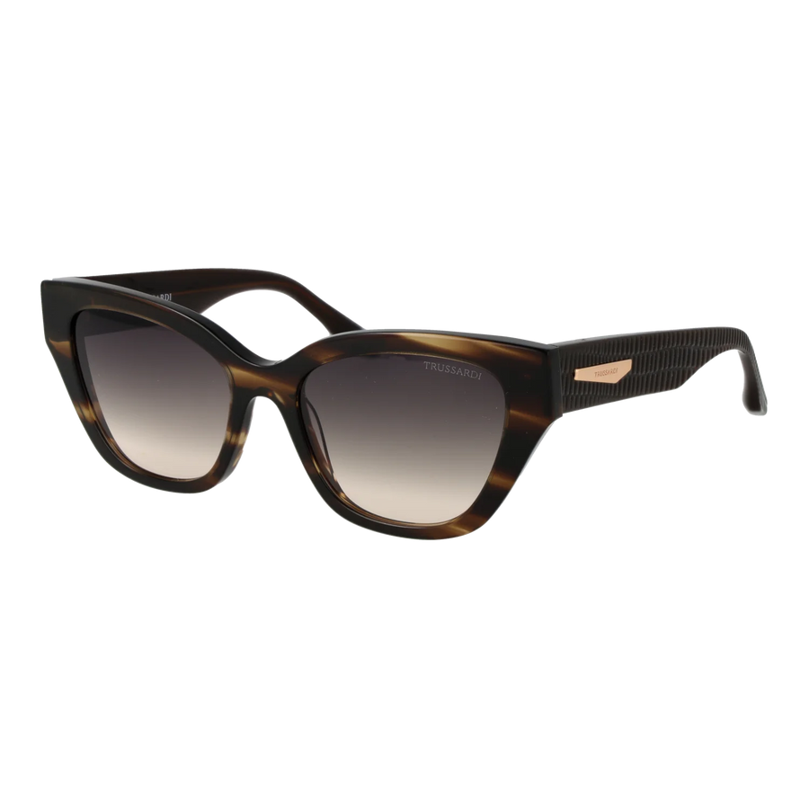 Trussardi Cat-eye sunglasses, Acetate frame, Trussardi Sunglasses TSW9034 E01 54 – Burghley & Co (Image 1)