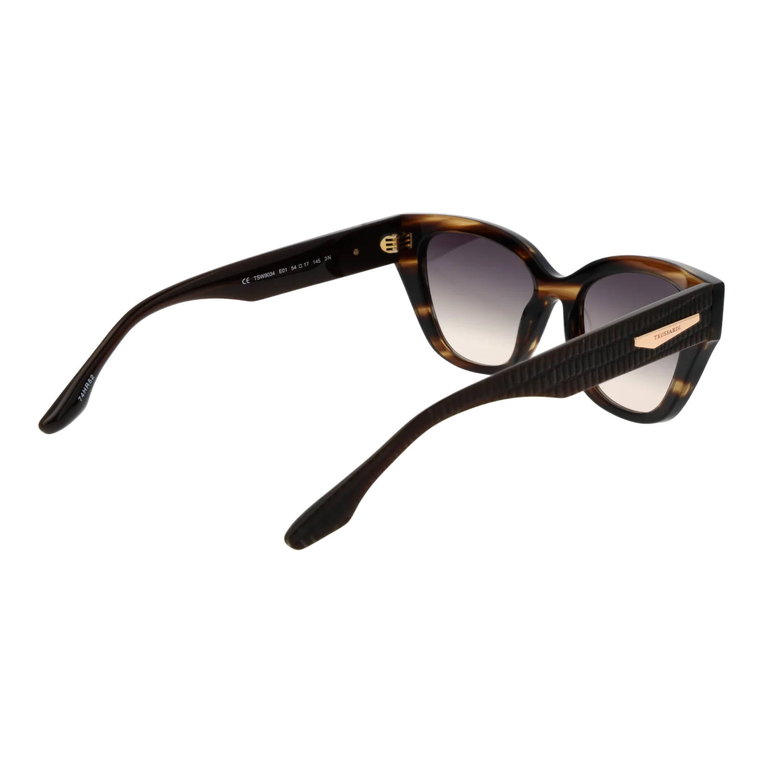 Trussardi Cat-eye sunglasses, Acetate frame, Trussardi Sunglasses TSW9034 E01 54 – Burghley & Co (Image 3)