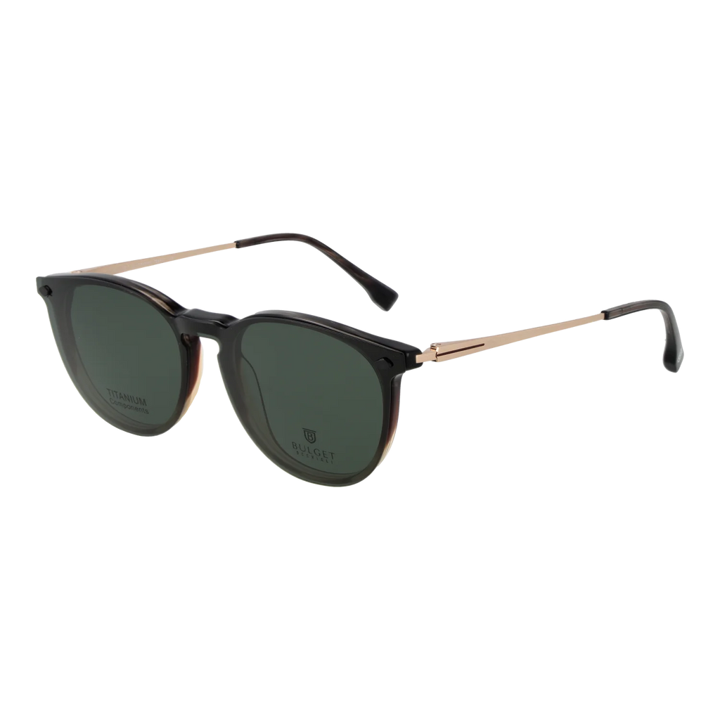 Bulget sunglasses, Bulget Frames with Sunglasses-Clips BG6549MGT C02 49 & BG6549MGT C02G 49 – Burghley & Co (Image 1)