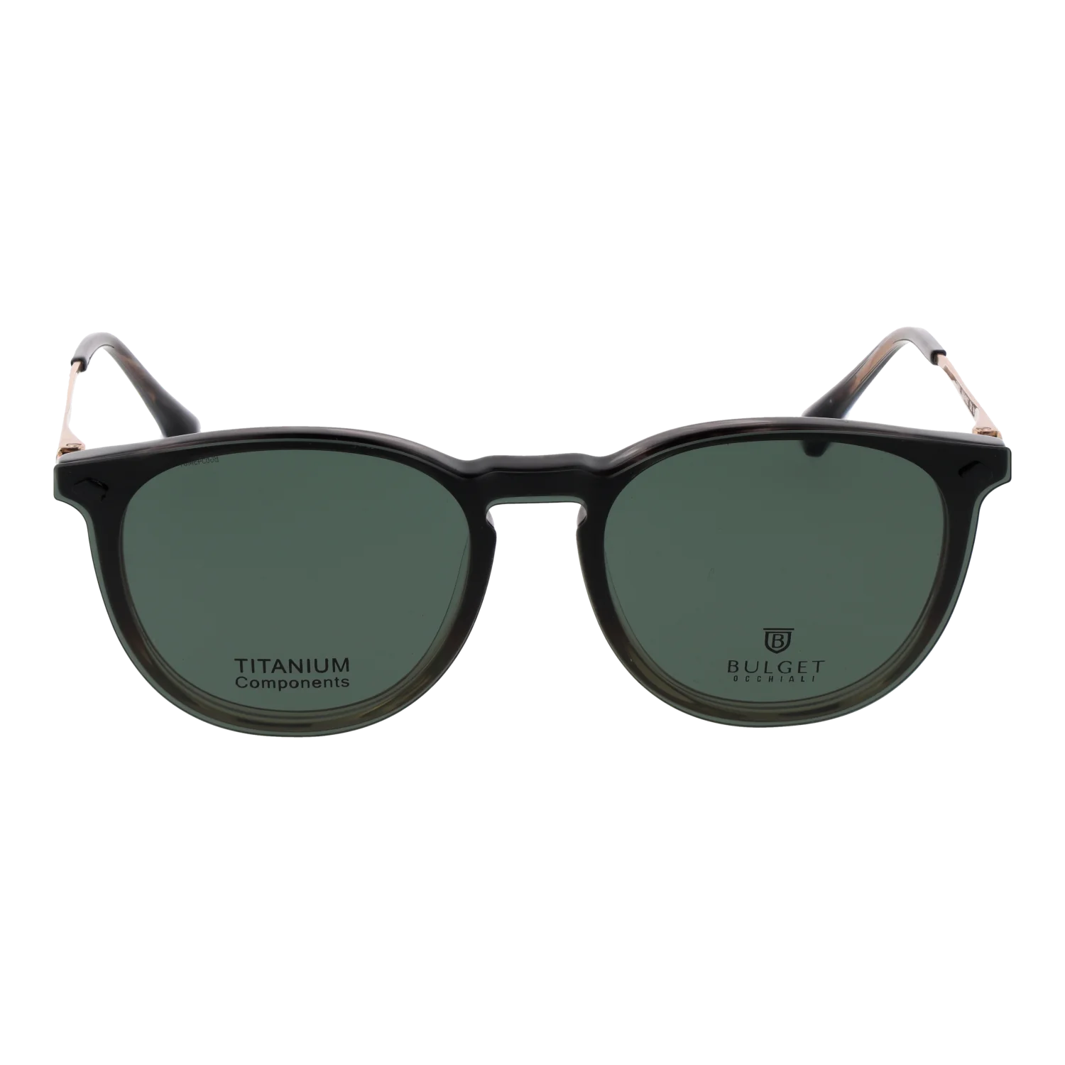 Bulget sunglasses, Bulget Frames with Sunglasses-Clips BG6549MGT C02 49 & BG6549MGT C02G 49 – Burghley & Co (Image 2)