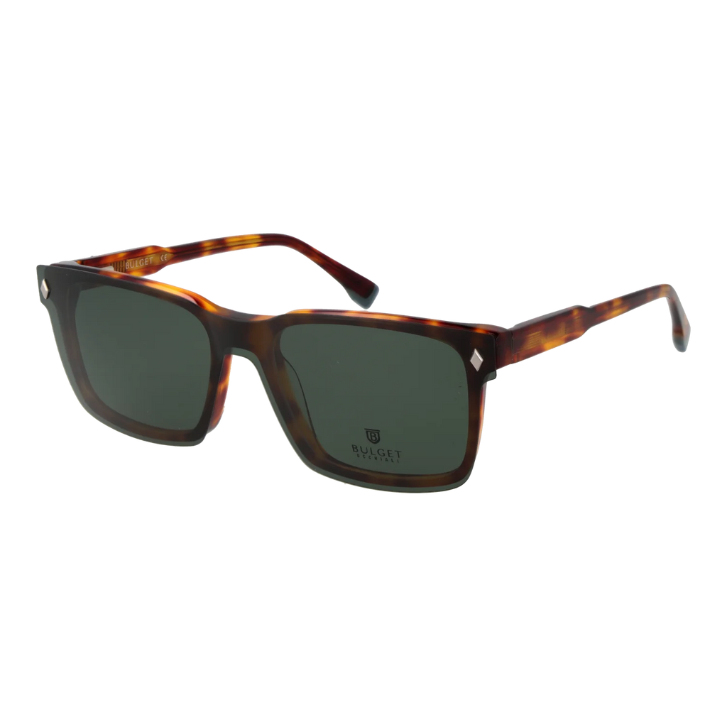 Bulget sunglasses, Bulget Frames with Sunglasses-Clips BG6550MG G21 54 & BG6550MG G21G 54 – Burghley & Co (Image 1)