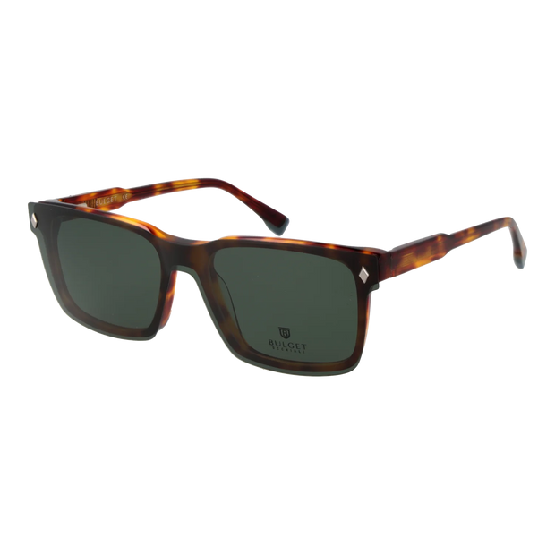 Bulget sunglasses, Bulget Frames with Sunglasses-Clips BG6550MG G21 54 & BG6550MG G21G 54 – Burghley & Co (Image 1)