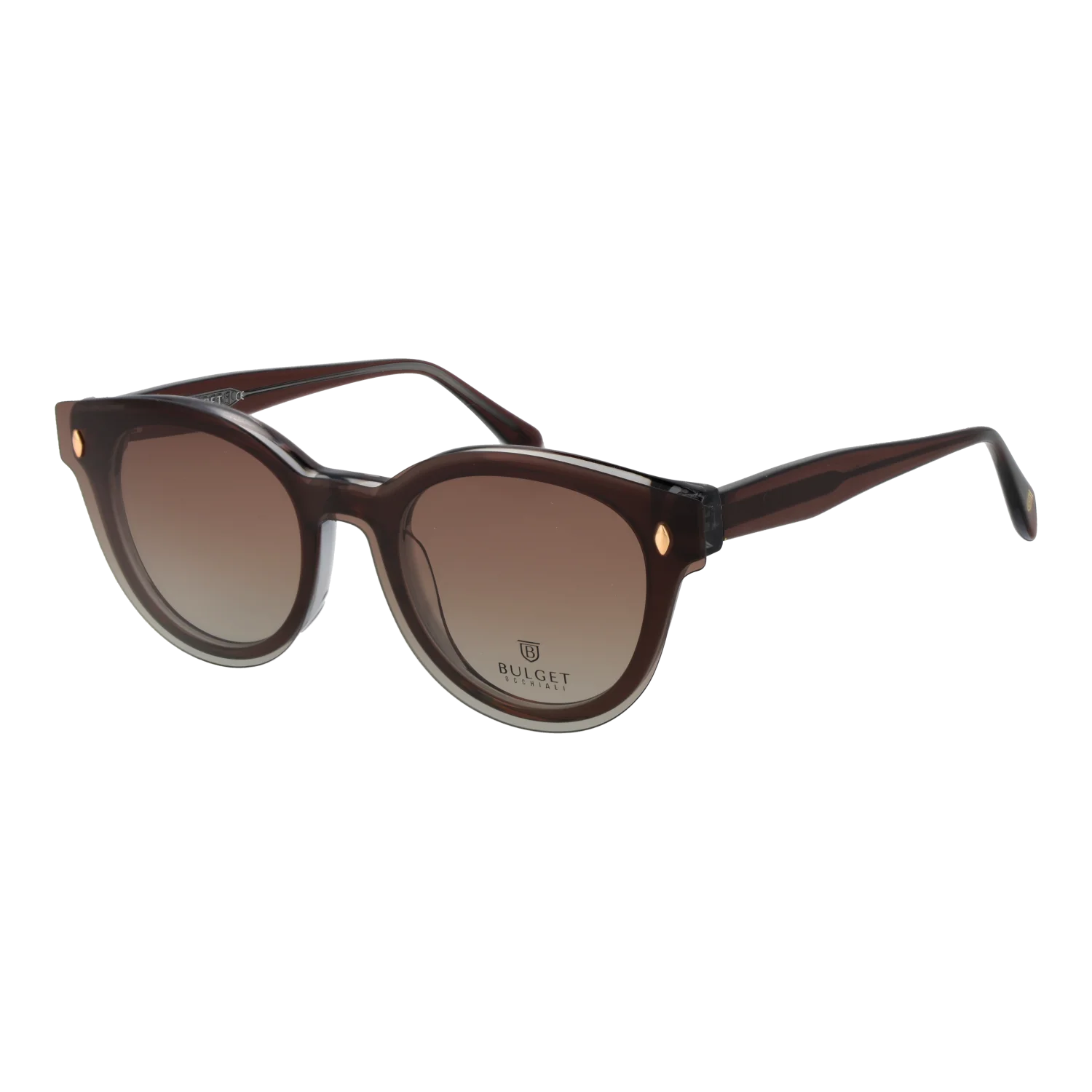Bulget sunglasses, Bulget Frames with Sunglasses-Clips BG6561G H01 49 & BG6561 H01G 49 – Burghley & Co (Image 1)