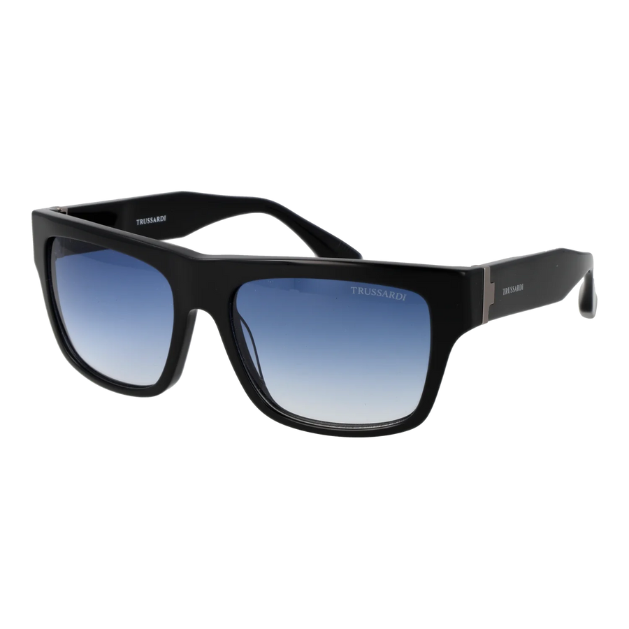 Trussardi Square sunglasses, Acetate frame, Trussardi Sunglasses TSM9067 A01 56 – Burghley & Co (Image 1)