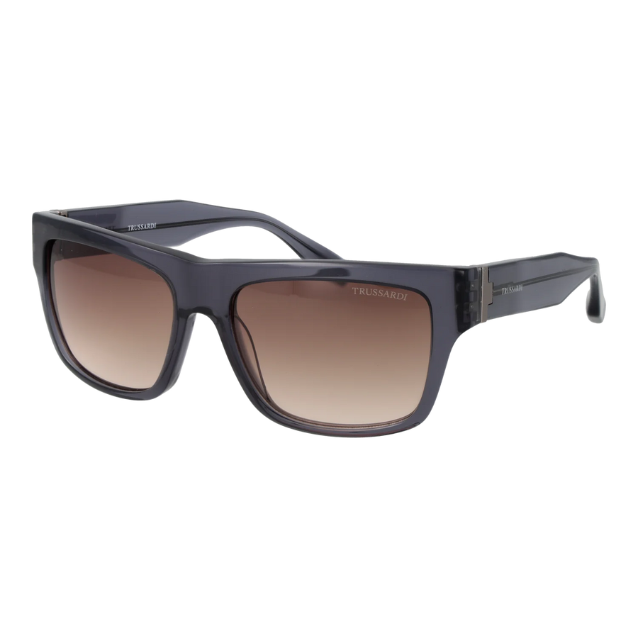 Trussardi Square sunglasses, Acetate frame, Trussardi Sunglasses TSM9067 T01 56 – Burghley & Co (Image 1)