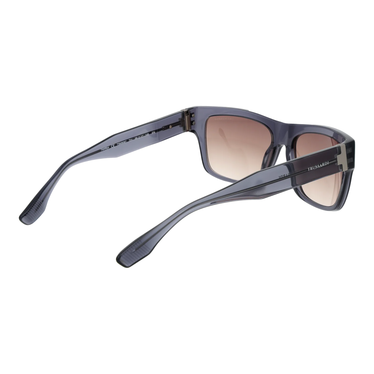 Trussardi Square sunglasses, Acetate frame, Trussardi Sunglasses TSM9067 T01 56 – Burghley & Co (Image 3)