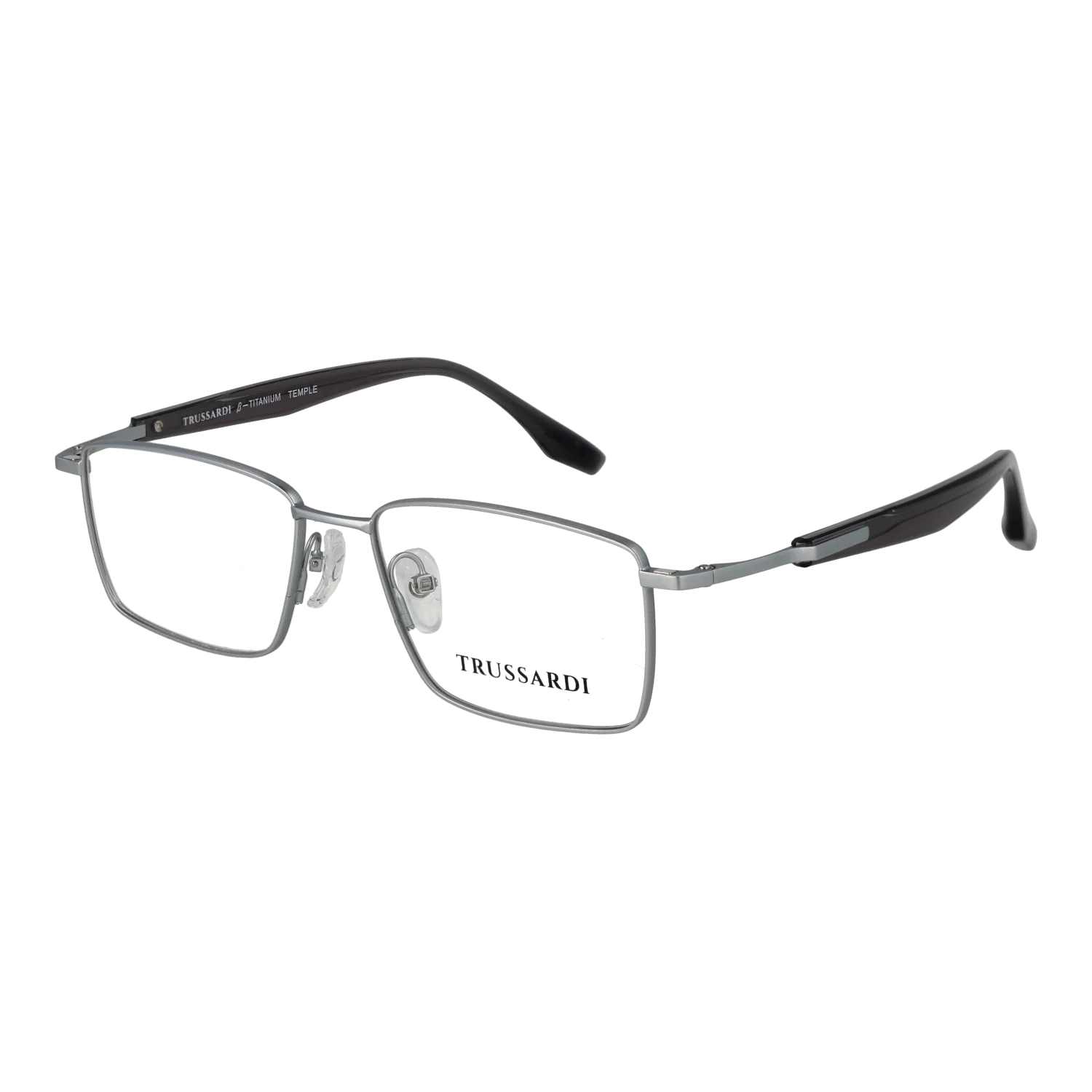 Trussardi Rectangle sunglasses, Titanium frame, Trussardi Frames with Sunglasses-Clips TSM1047GT 03A 54 & TSM1047GT 03AG 54 – Burghley & Co…