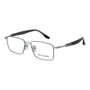 Trussardi Rectangle sunglasses, Titanium frame, Trussardi Frames with Sunglasses-Clips TSM1047GT 03A 54 & TSM1047GT 03AG 54 – Burghley & Co…