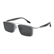 Trussardi Rectangle sunglasses, Titanium frame, Trussardi Frames with Sunglasses-Clips TSM1047GT 03A 54 & TSM1047GT 03AG 54 – Burghley & Co…