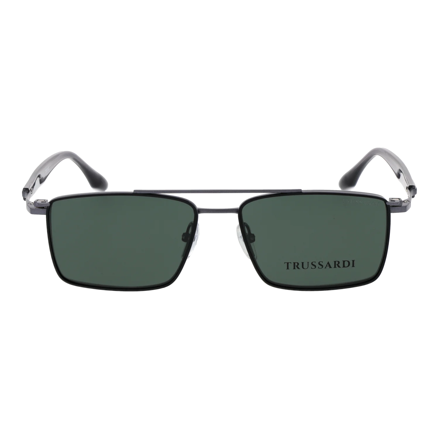 Trussardi sunglasses, Trussardi Frames with Sunglasses-Clips TSM1047GT 09A 54 & TSM1047GT 09AG 54 – Burghley & Co (Image 5)