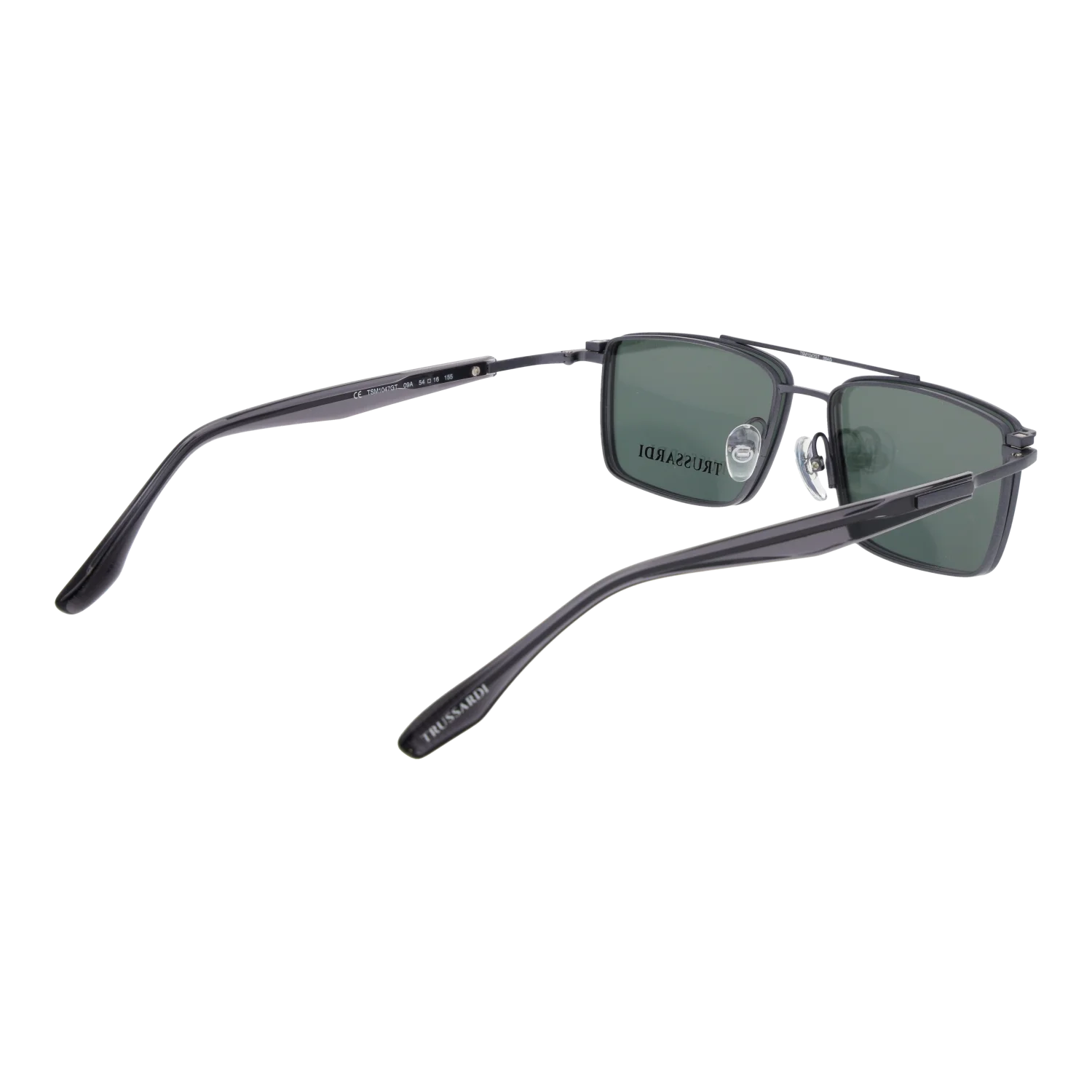 Trussardi sunglasses, Trussardi Frames with Sunglasses-Clips TSM1047GT 09A 54 & TSM1047GT 09AG 54 – Burghley & Co (Image 6)